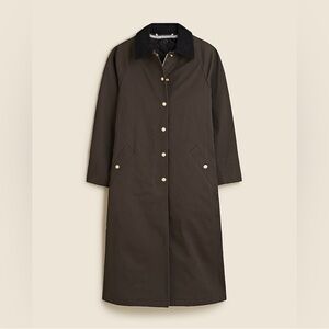 J.Crew Long Trench Coat Barn Jacket